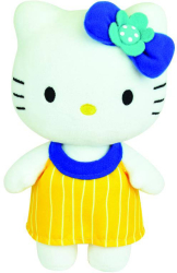 Jucarie Plus Jemini 20 cm Hello Kitty - Rochita Galbena 