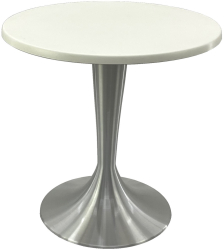 Masa bistro rotunda D70xh74cm Raki Uni Art blat werzalit si baza aluminiu 