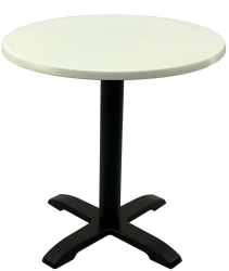 Masa bistro rotunda D70xh74cm Raki Uni Art blat werzalit si baza metalica