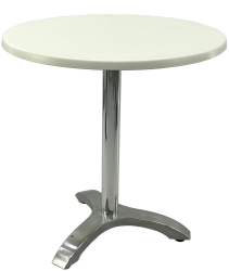 Masa bistro rotunda D70xh74cm Raki Uni Art blat werzalit si picior aluminiu 