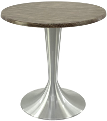 Masa de cafenea rotunda D70xh74cm Raki Dark Seagrass blat werzalit si baza aluminiu 