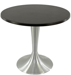 Masa restaurant exterior/interior rotunda D80xh74cm Raki New Wenge blat werzalit si baza aluminiu 