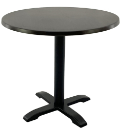 Masa restaurant exterior/interior rotunda D80xh74cm Raki New Wenge blat werzalit si baza metalica 