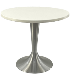 Masa restaurant rotunda D90xh74cm Raki Uni Art blat werzalit si baza aluminiu 
