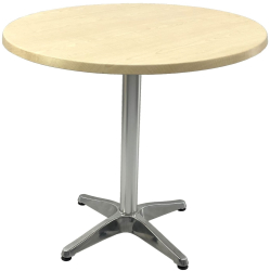 Masa restaurant/terasa rotunda D80xh74cm Raki Maple blat werzalit si baza din aluminiu 
