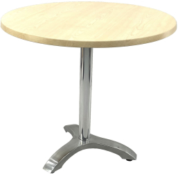 Masa restaurant/terasa rotunda D80xh74cm Raki Maple blat werzalit si picior aluminiu 