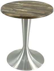 Masa rotunda pentru restaurant D60xh74cm Raki Maracaibo blat werzalit si baza aluminiu 