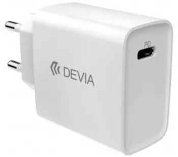 Adaptor Priza Devia C13A Alb 1x USB TYPE C 3A 20W RLC-511-WH 