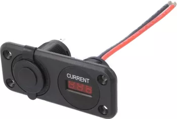 Ampermetru soclu bricheta auto x1 7-33VDC SCI A13-142A251BPD-BB3 