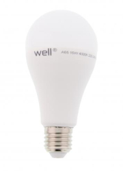 Bec LED A65 E27 15W 230V lumina naturala Well 