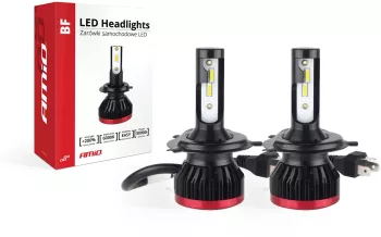 Becuri auto LED BF Series AMiO compatibil H4 destinat competitiilor auto sau off-road