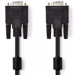 Cablu 2m VGA tata - VGA tata 1024x768 Nedis 
