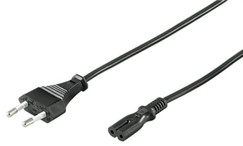 Cablu alimentare casetofon negru 3m Well 
