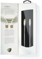 Cablu alimentare sincronizare Nedis USB Type C 2.0 - USB Type C 2m 100W 