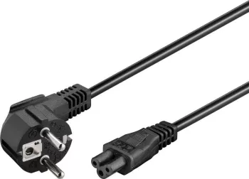 Cablu de alimentare calculator PC Schuko 90 grade tata - CCE tata 3m Goobay 