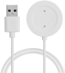 Cablu de incarcare USB pentru Xiaomi Mi Watch Color Sport/Watch S1 Active Kwmobile Alb Plastic 58354.02 