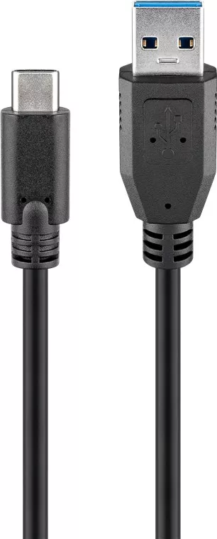 Cablu USB Type C 3.1 tata - USB 3.0 B tata 0.5m Goobay 