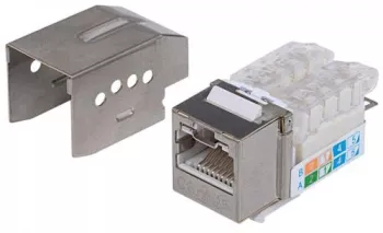 Conector Keystone CAT6a Intellinet RJ45 mama 