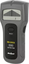 Detector 3in1 REBEL detectare metal/profile de lemn in perete 