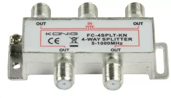 Distribuitor semnal TV 4 cai 862 Mhz Konig 
