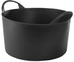 Galeata pentru constructii rotunda flexibila neagra 14 L Artool