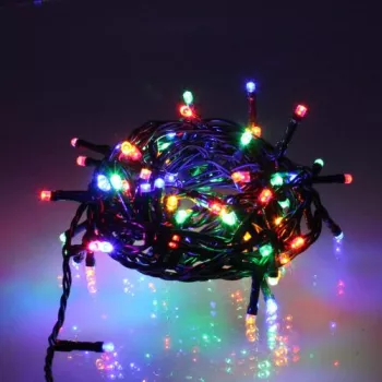 Ghirlanda luminoasa 100 LED-uri multicolore cu jocuri de lumini WELL 