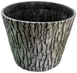 Ghiveci decorativ gradina model scoarta copac 38cm 