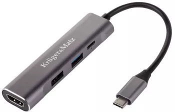 HUB USB Type C - HDMI USB3.0 USB 2.0 +USB Type C KRUGER&MATZ