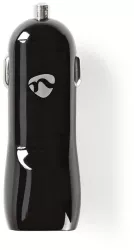 Incarcator auto 1x USB Type C 3.0 A negru Nedis 