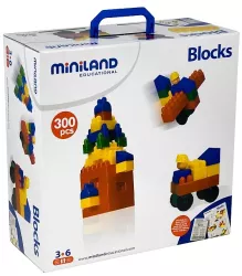 Joc de constructii caramizi miniland 300 buc 