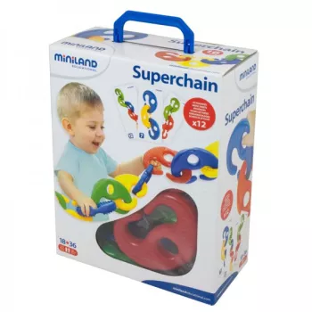 Joc superchain 16 piese miniland 