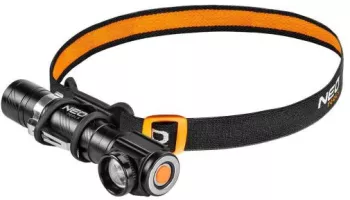 Lanterna de cap LED CREE 10 W 800 lm USB NEO 