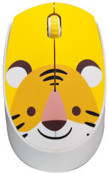 Mouse Zoo Tigru SMART TabbyBoo tehnologie Wireless 2.4G DPI 1600 USB pentru PC sau laptop - galben 