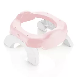Olita portabila 2in1 babyjem portable seat culoare roz