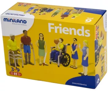 Persoane cu handicap set de 6 figurine - miniland 