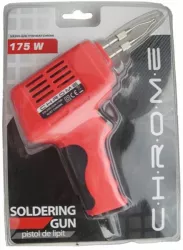 Pistol de lipit 175W in blister CHROME 