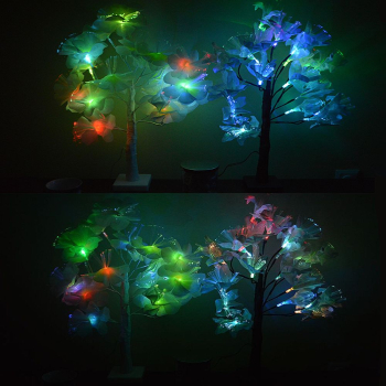Pomisor de Craciun flori de cires multicolor 60cm 2 modele 