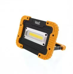 Proiector LED portabil cu baterie 4x AA 10W 600lm IP44 Well 