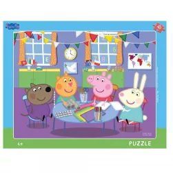 Puzzle cu rama - Purcelusa Peppa 40 piese 