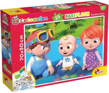 Puzzle de colorat maxi - Cocomelon 35 piese 
