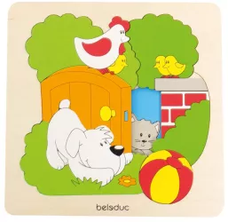 Puzzle descopera gradina beleduc 