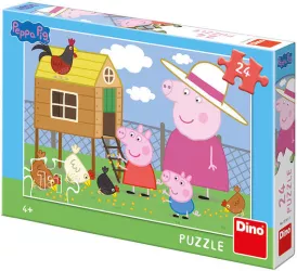 Puzzle - Peppa Pig - Puisorii 24 piese 