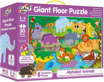 Puzzle Podea Alfabetul animalutelor 30 piese 