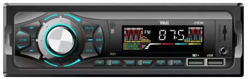 Radio auto Well Show Bluetooth Slot USB si SD 4x40W 