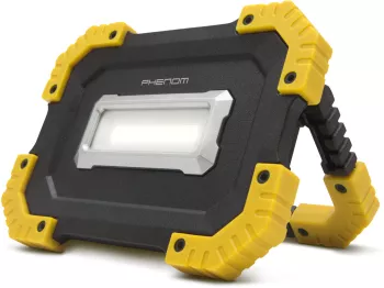 Reflector multifunctional COB LED reincarcabil USB acumulator incorporat 2x2200mAh 16W 1000lm IPX4 Phenom 