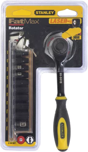 Set 11 tubulare FatMax 1/4 cu clichet 0-94-607 Stanley 