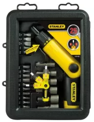 Set 22 piese surubelnita cu clichet 1/4 0-63-022 Stanley 