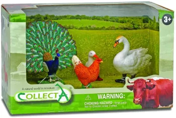 Set 4 figurine viata la tara collecta 