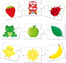 Set de 6 puzzle-uri - Lumea culorilor 