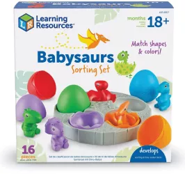 Set de sortat - Puiuti de dinozauri 